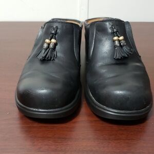 ARIAT MENDOCINO Black Tassel Slip On Loafers‎
